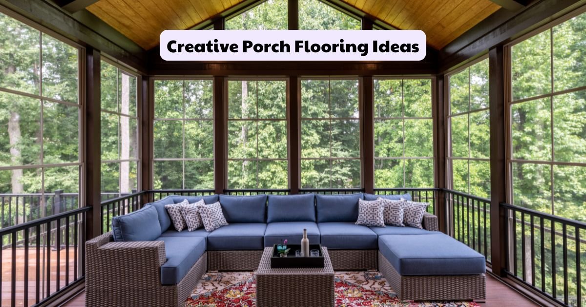 Creative Porch Flooring Ideas