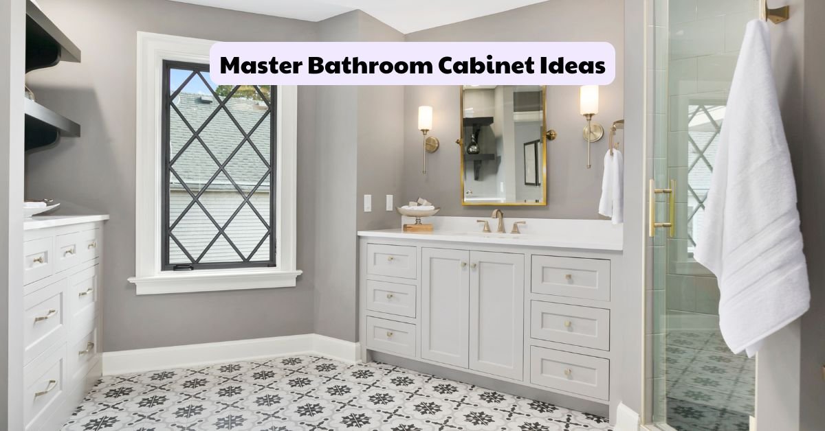 Master Bathroom Cabinet Ideas