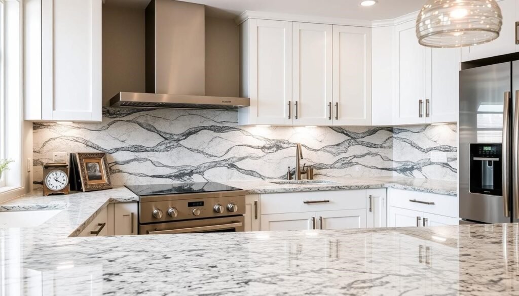 Kitchen Backsplash Ideas with Granite Countertops image 34