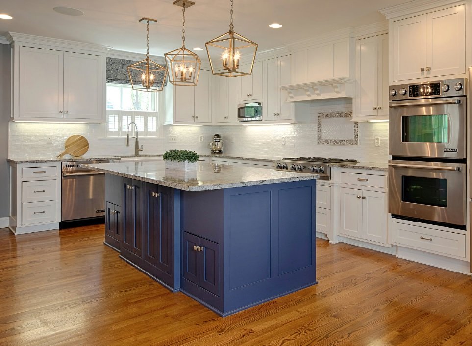 Blue and Grey Kitchen Ideas - A Modern Haven of Style and Tranquility hng