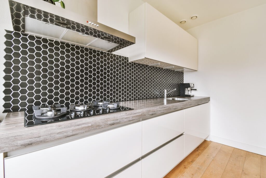 Black and White Kitchen Backsplash Ideas - Timeless Design Guide 2024 interior of modern home kitchen with furniture and 2023 11 27 05 36 12 utc