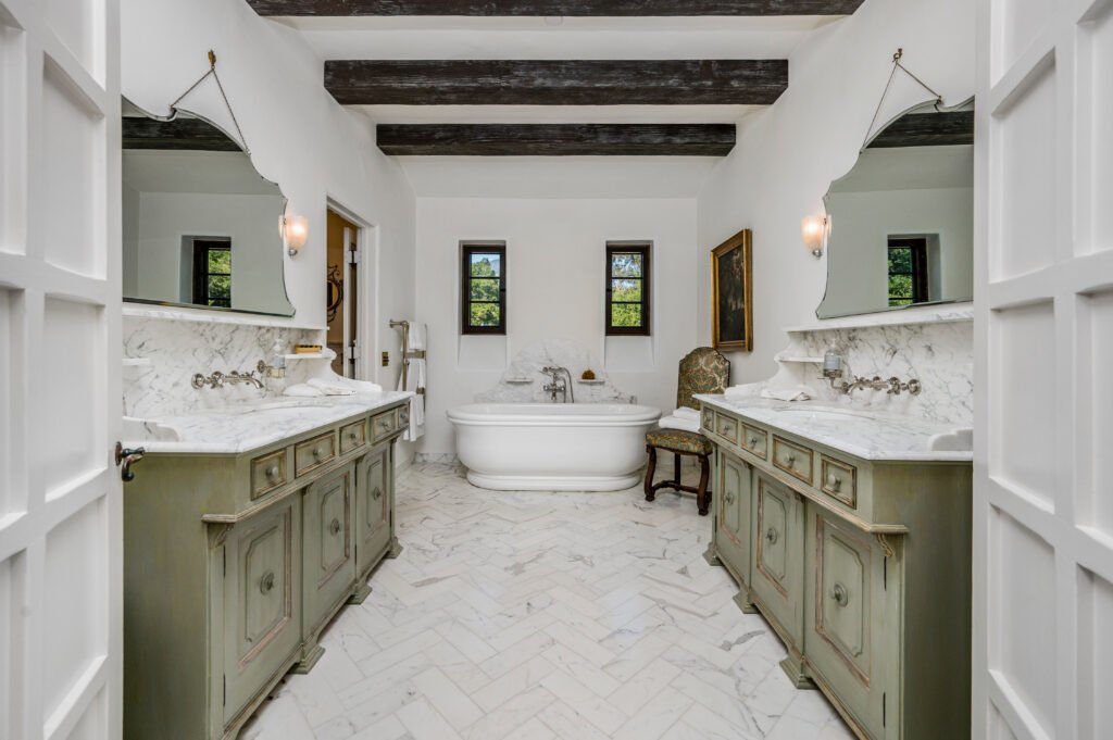 Bathroom Wall Molding Ideas: A Complete Makeover Guide interior shot of a bathroom of a modern house in l 2024 03 26 23 12 53 utc