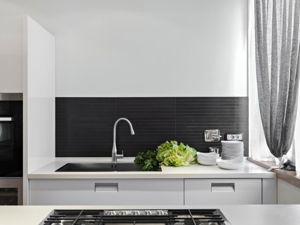 Black and White Kitchen Backsplash Ideas - Timeless Design Guide 2024 interiors of the modern kitchen 2023 11 27 05 36 35 utc